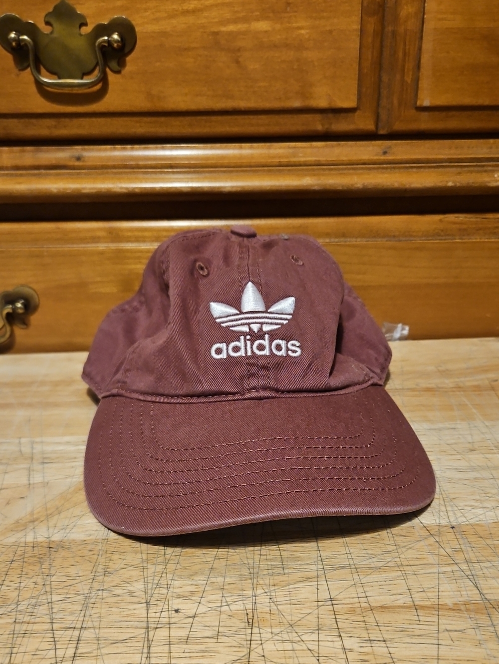 adidas Women's Burgendy Baseball Cap